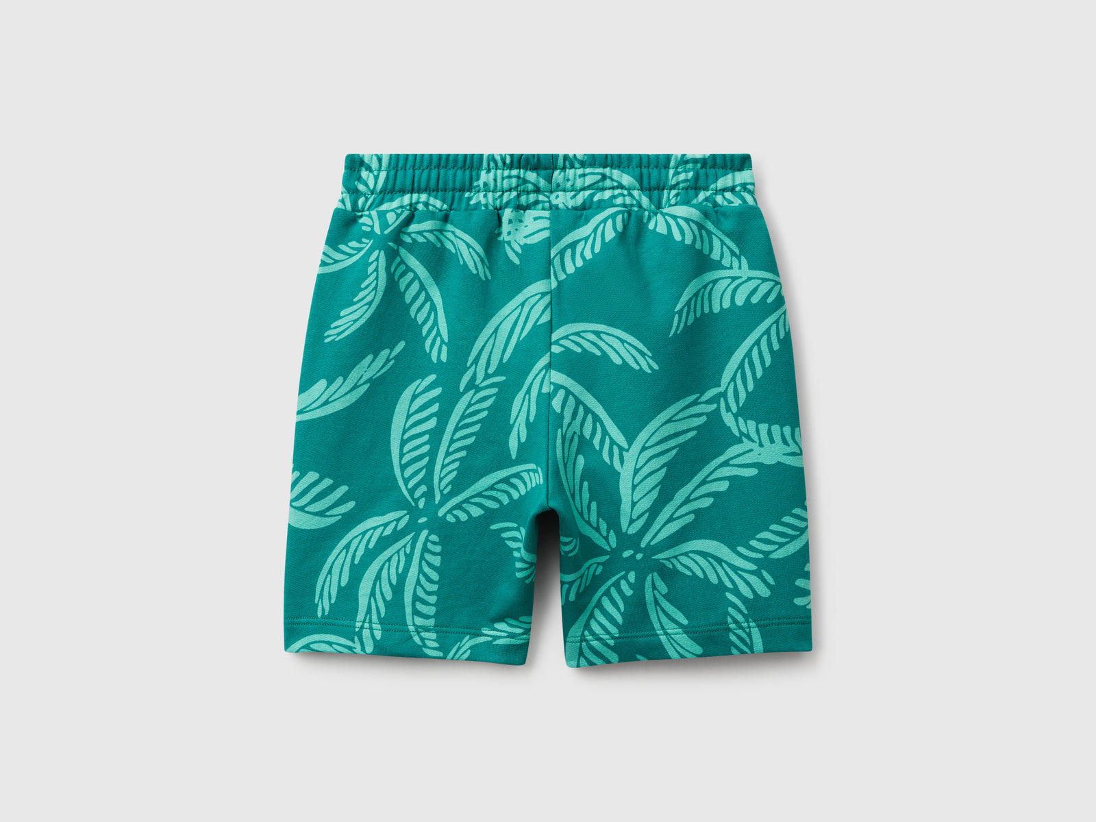 Shorts con stampa tropicale da bimbo verde 2 | Benetton Outlet