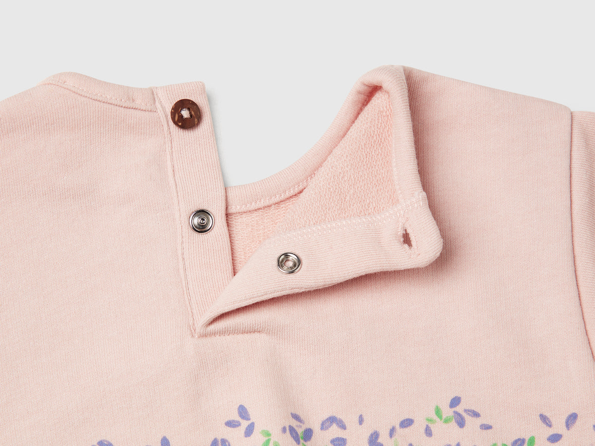 Completo felpa e pantaloni in misto cotone