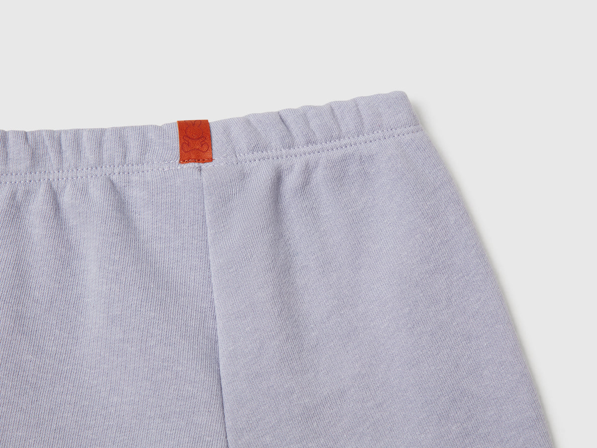 Completo felpa e pantaloni in misto cotone