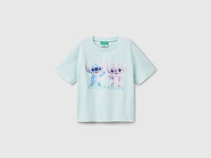 T-shirt boxy fit Lilo & Stitch