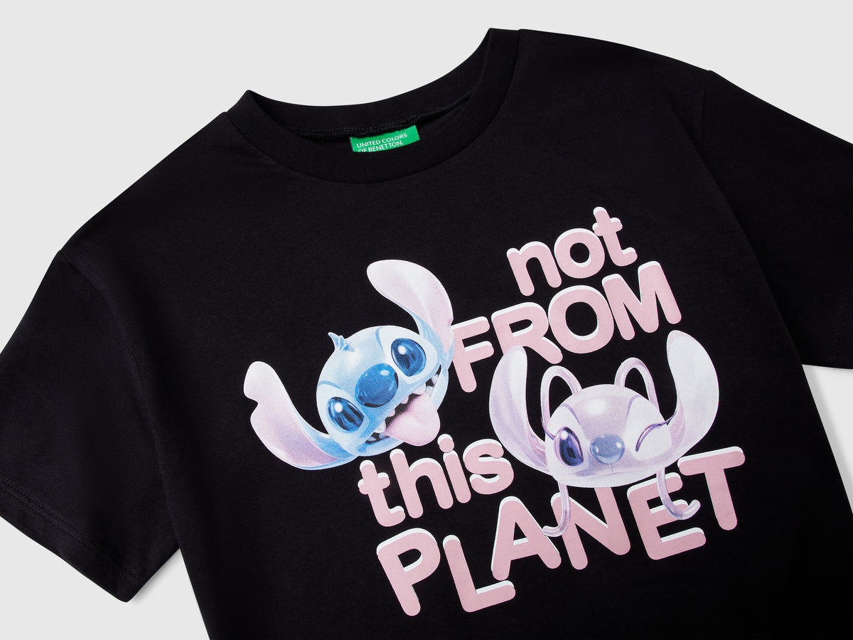 T-shirt boxy fit Lilo & Stitch