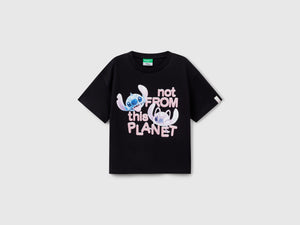 T-shirt boxy fit Lilo & Stitch