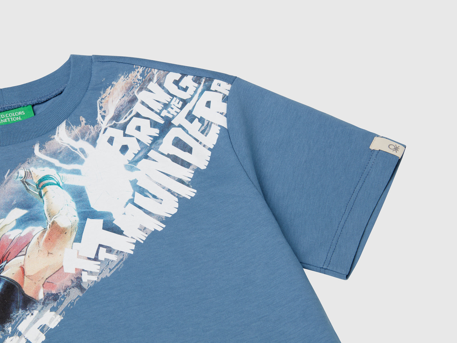 Maglietta ©Marvel Thor da bambino azzurro 3 | Benetton Outlet
