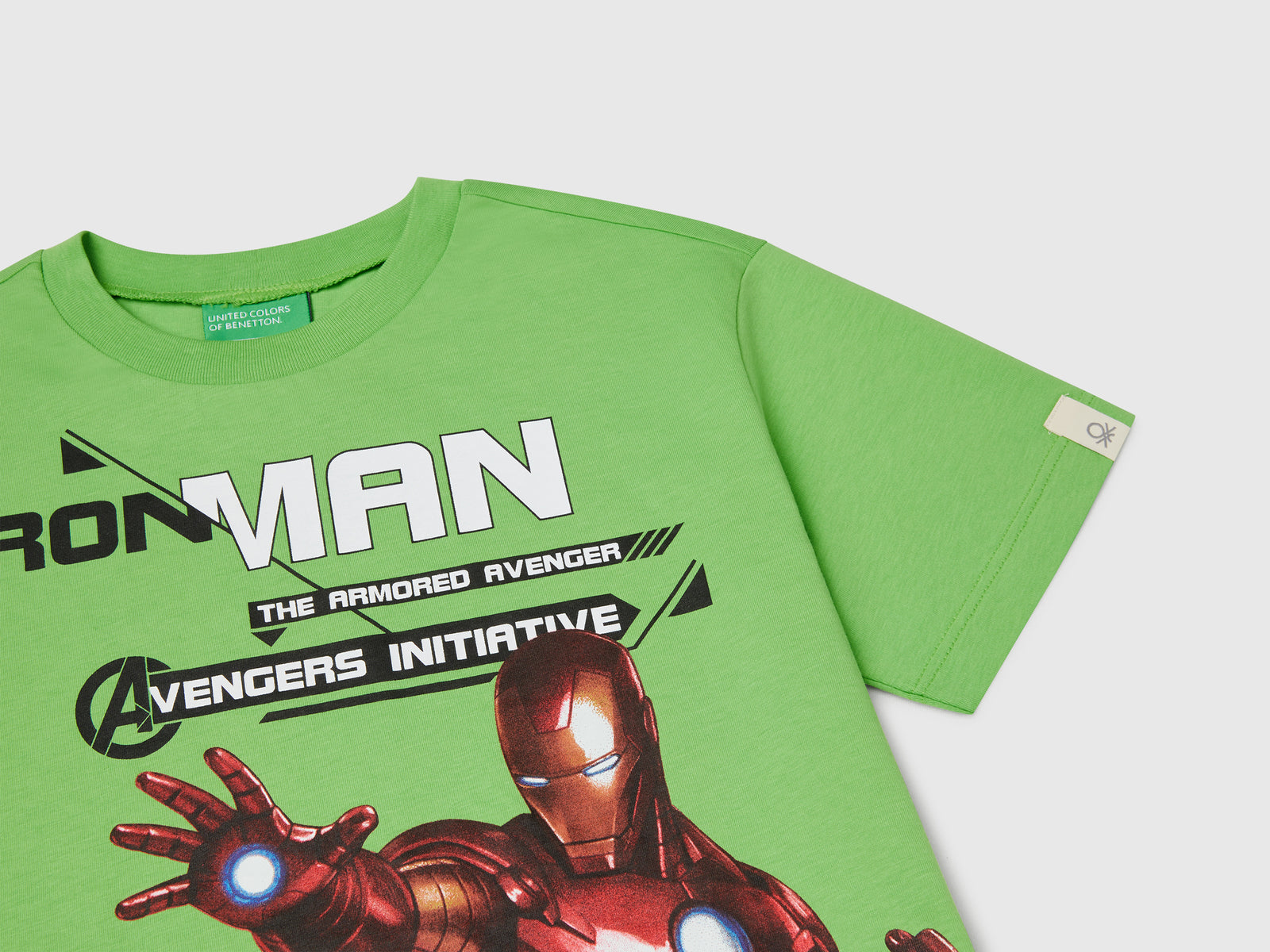 Maglietta ©Marvel Iron Man da bambino verde 3 | Benetton Outlet