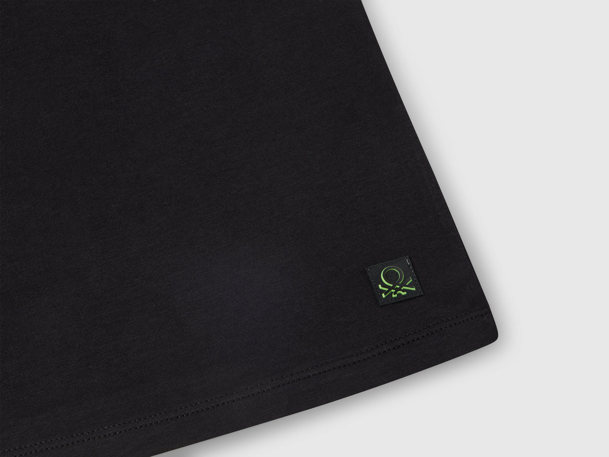 T-shirt con stampa sul retro
