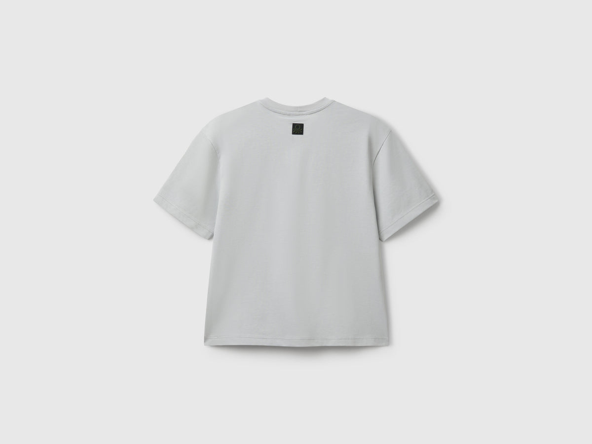 T-shirt con stampa frontale