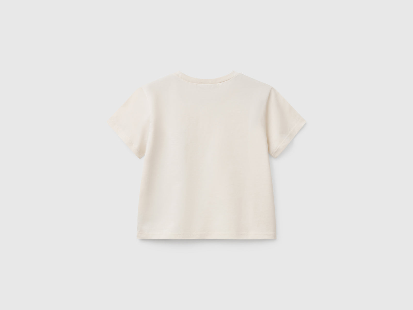 T-shirt Lilo & Stitch ©Disney in cotone da bimba beige 2 | Benetton Outlet