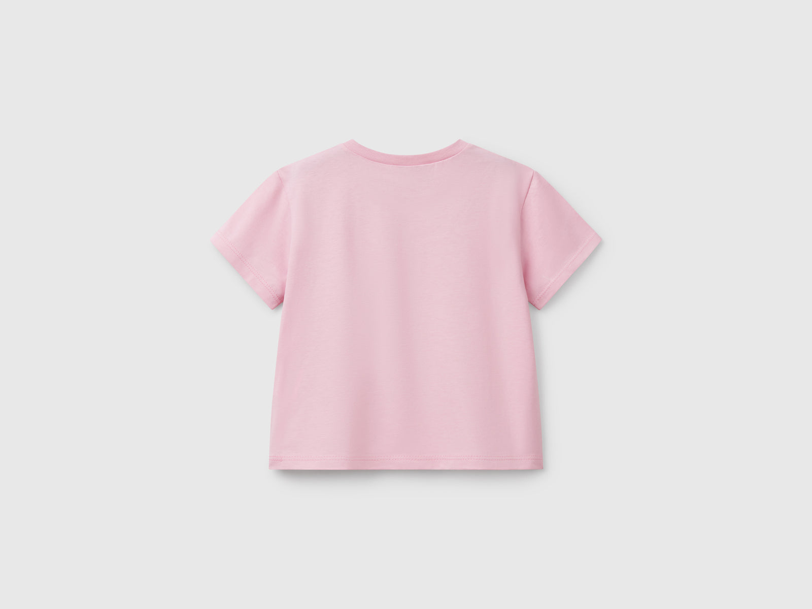 T-shirt Lilo & Stitch ©Disney in cotone da bimba rosa 2 | Benetton Outlet