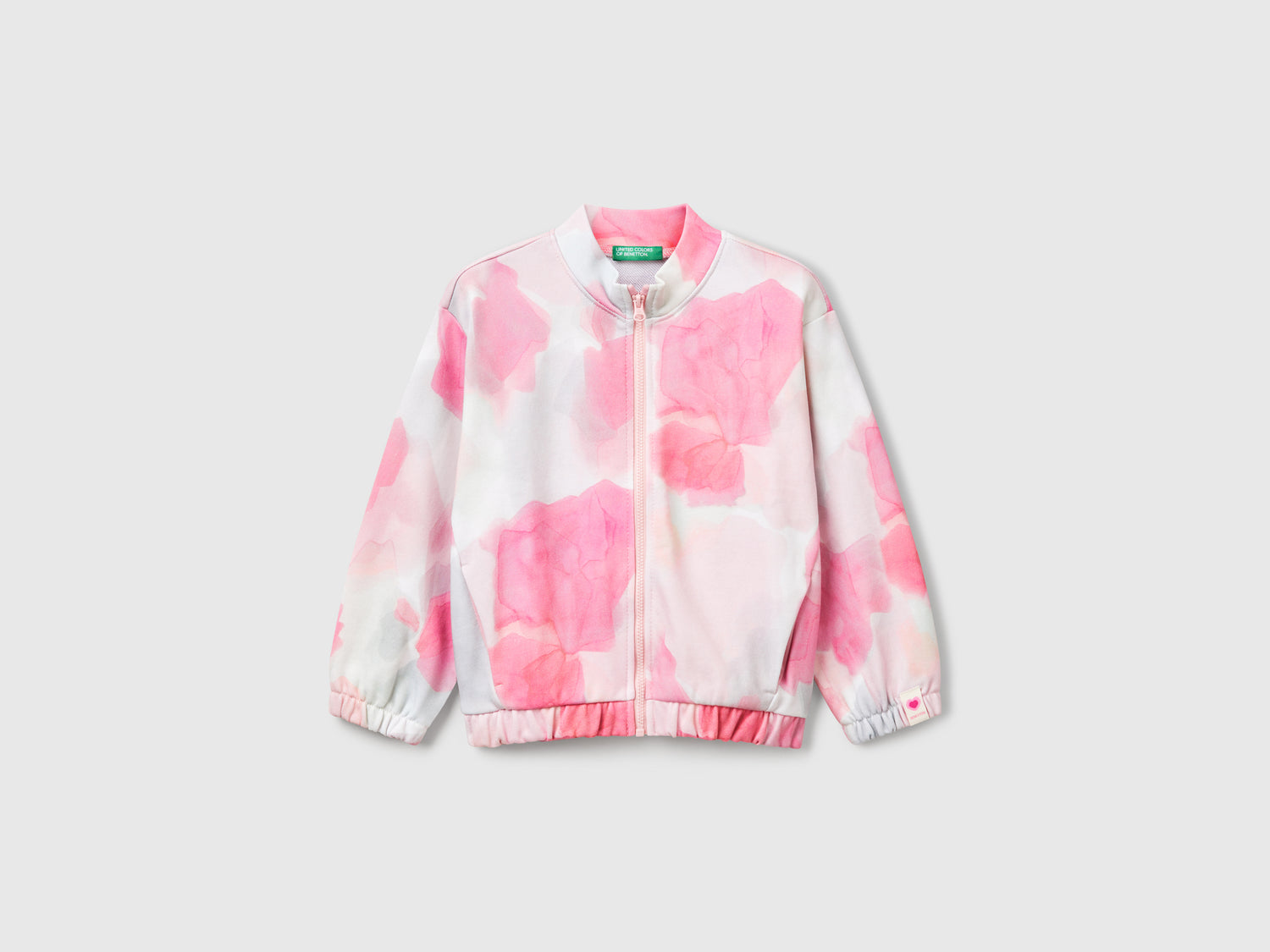 Felpa con stampa fantasia da bimba multi-color | Benetton Outlet