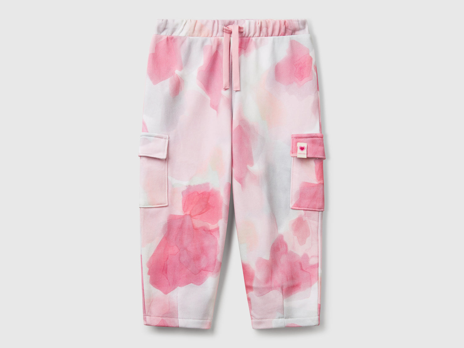Cargo con stampa fantasia da bimba multi-color | Benetton Outlet