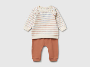 Completo in felpa stretch