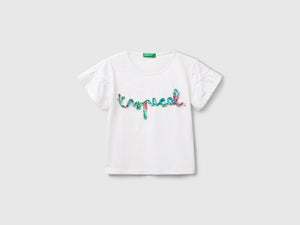 T-shirt con applicazione