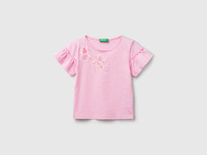 T-shirt con applicazione