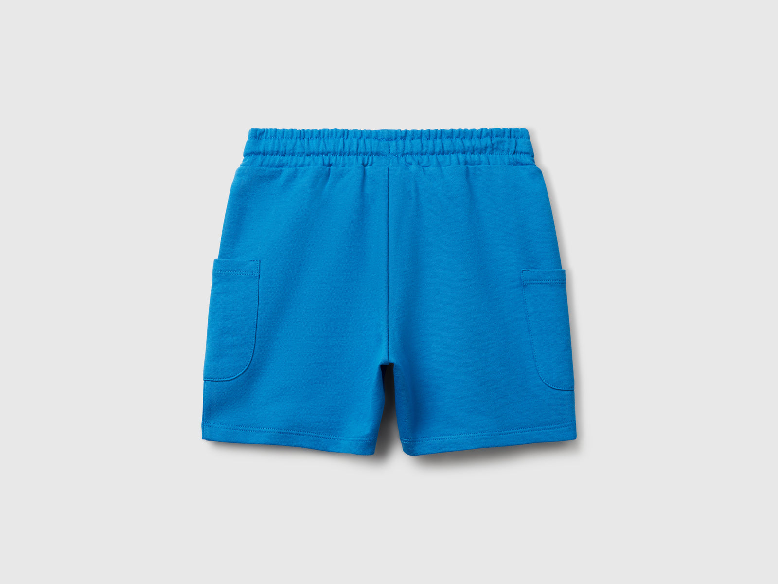 Shorts cargo in cotone da bimbo blu 2 | Benetton Outlet
