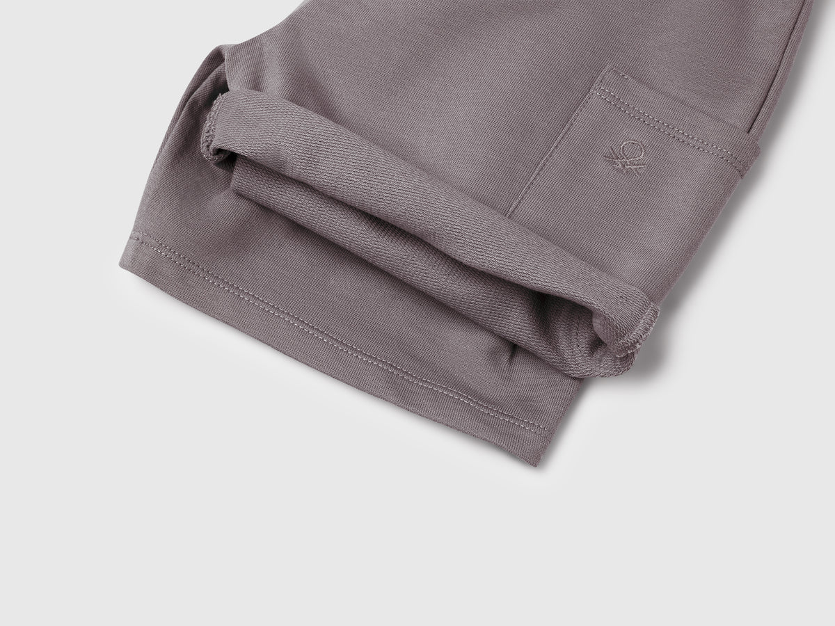 Shorts cargo in cotone