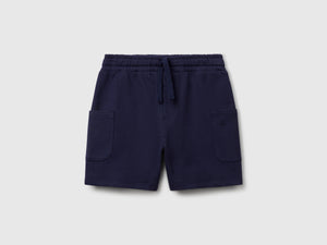 Shorts cargo in cotone
