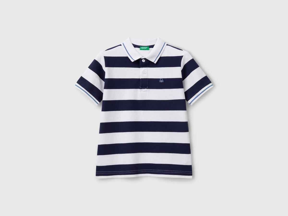 Polo manica corta a righe