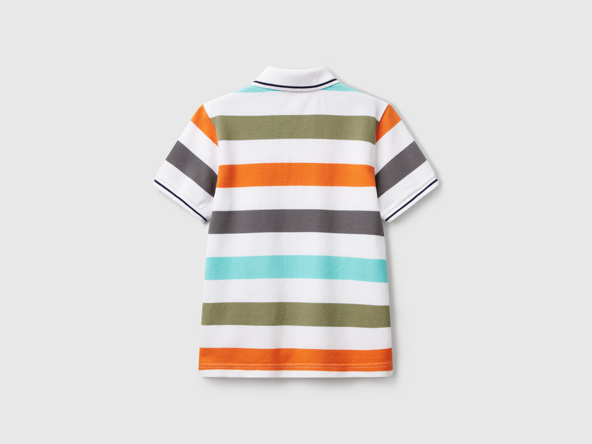 Polo manica corta a righe