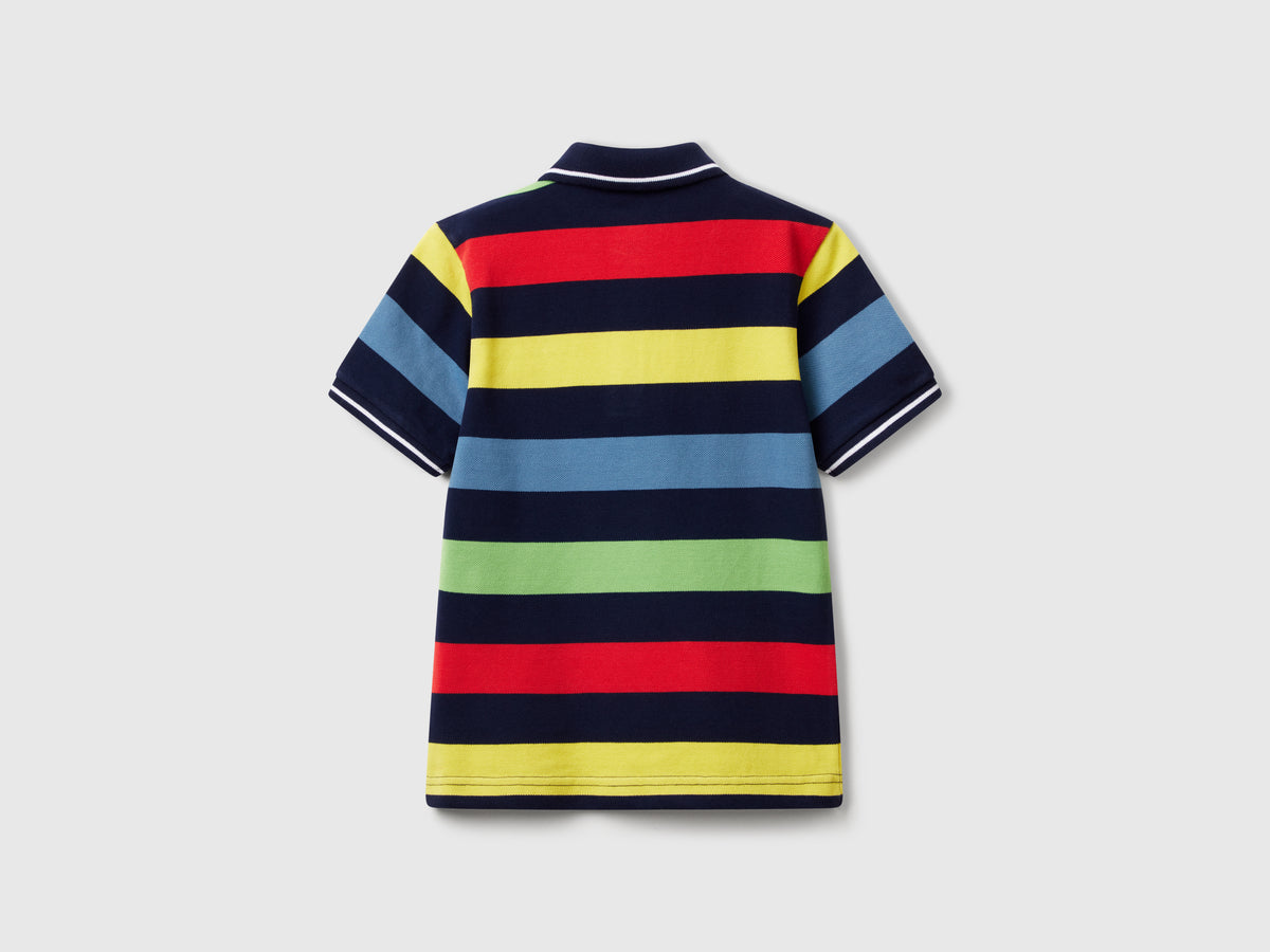 Polo manica corta a righe