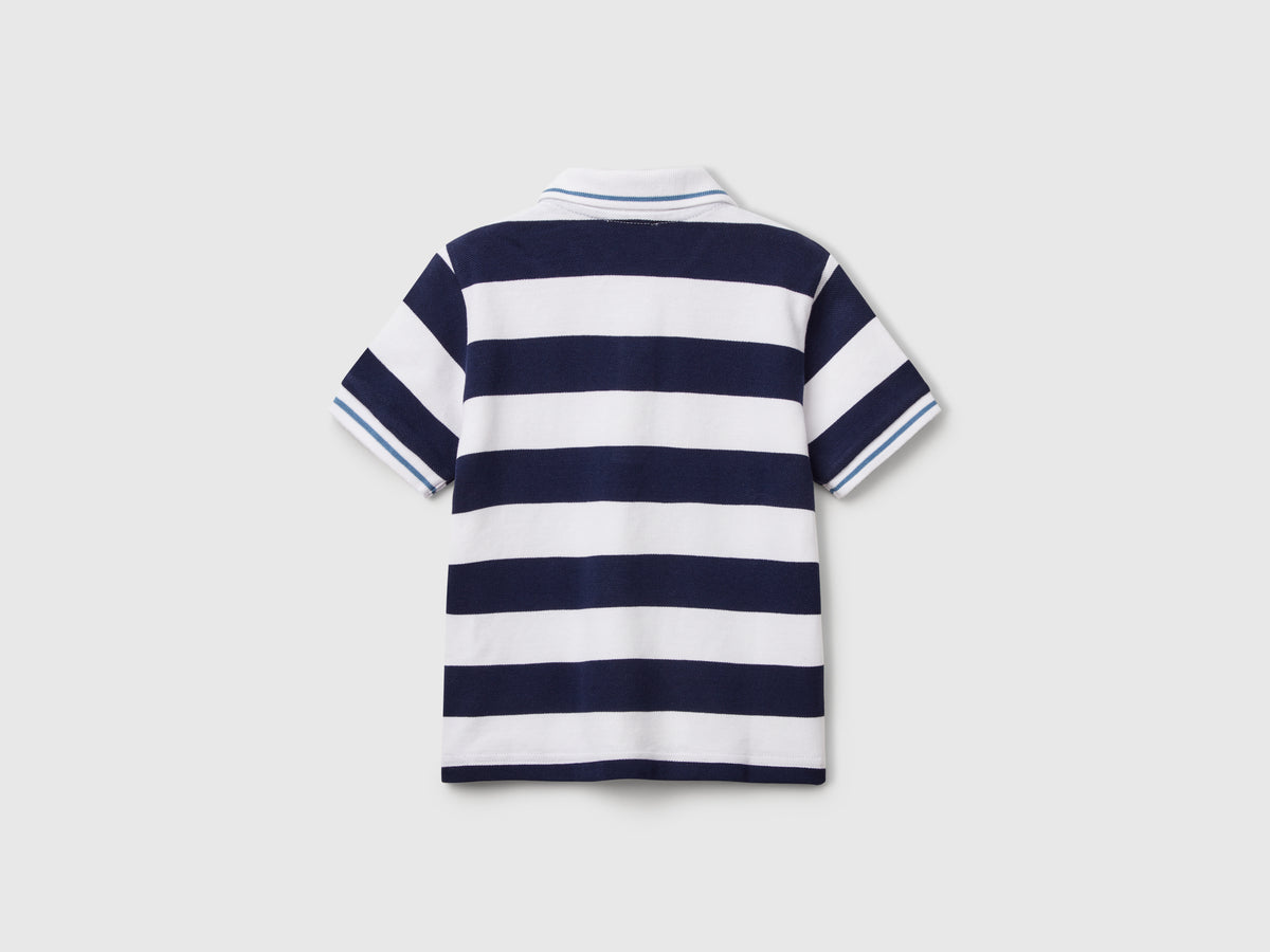 Polo manica corta a righe