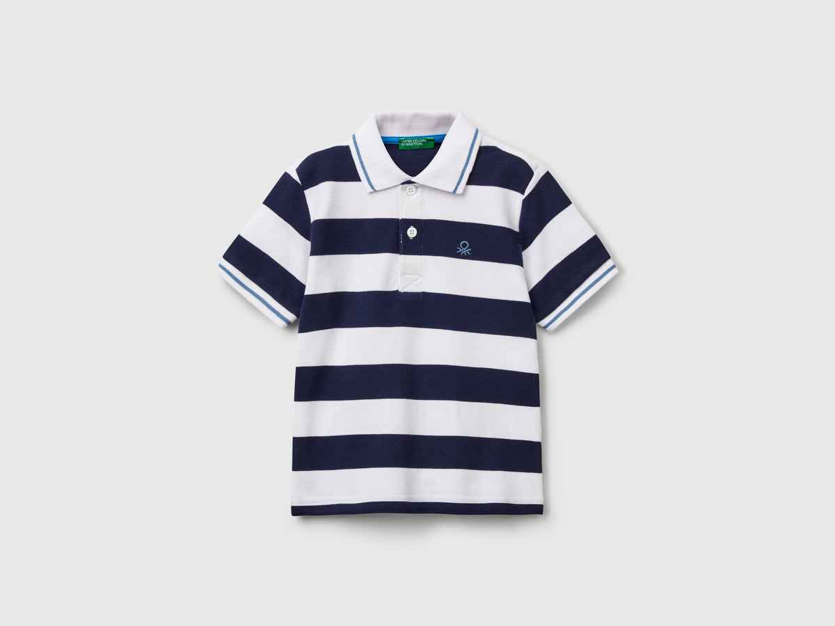 Polo manica corta a righe