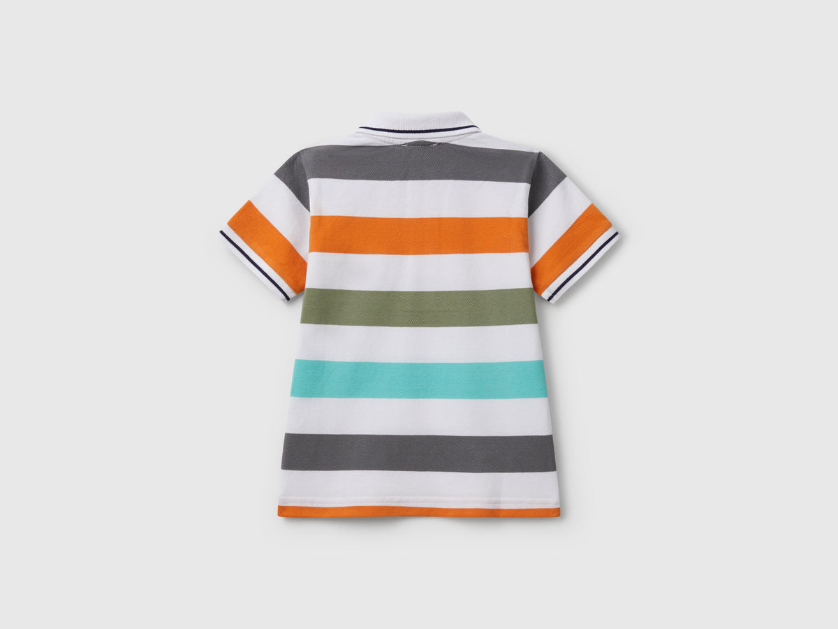 Polo manica corta a righe