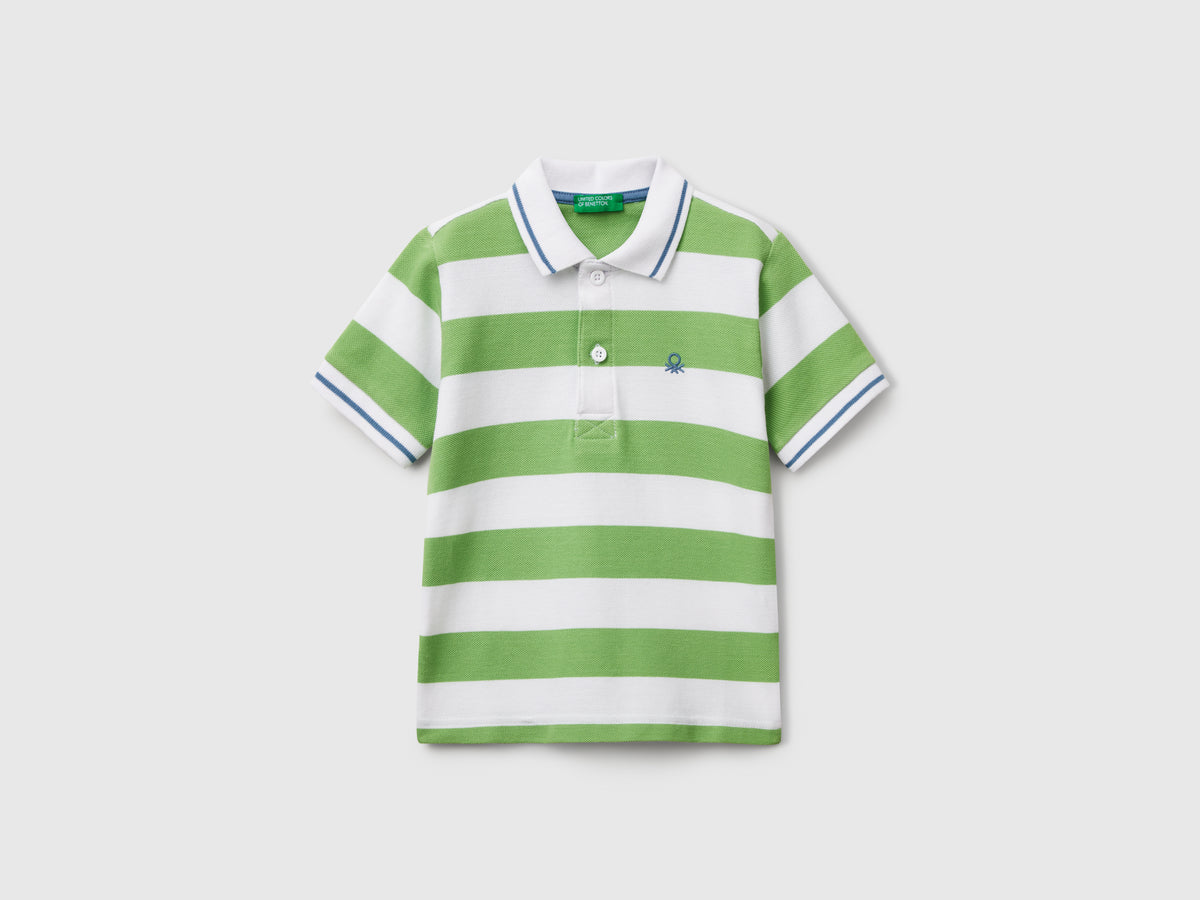 Polo manica corta a righe