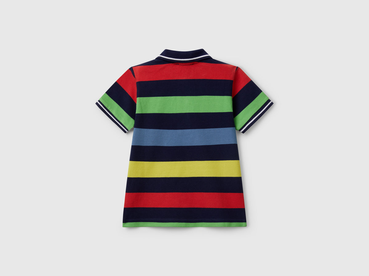 Polo manica corta a righe