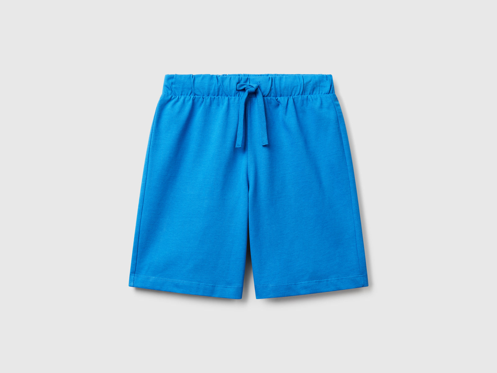 Bermuda in 100% cotone da bambino blu | Benetton Outlet