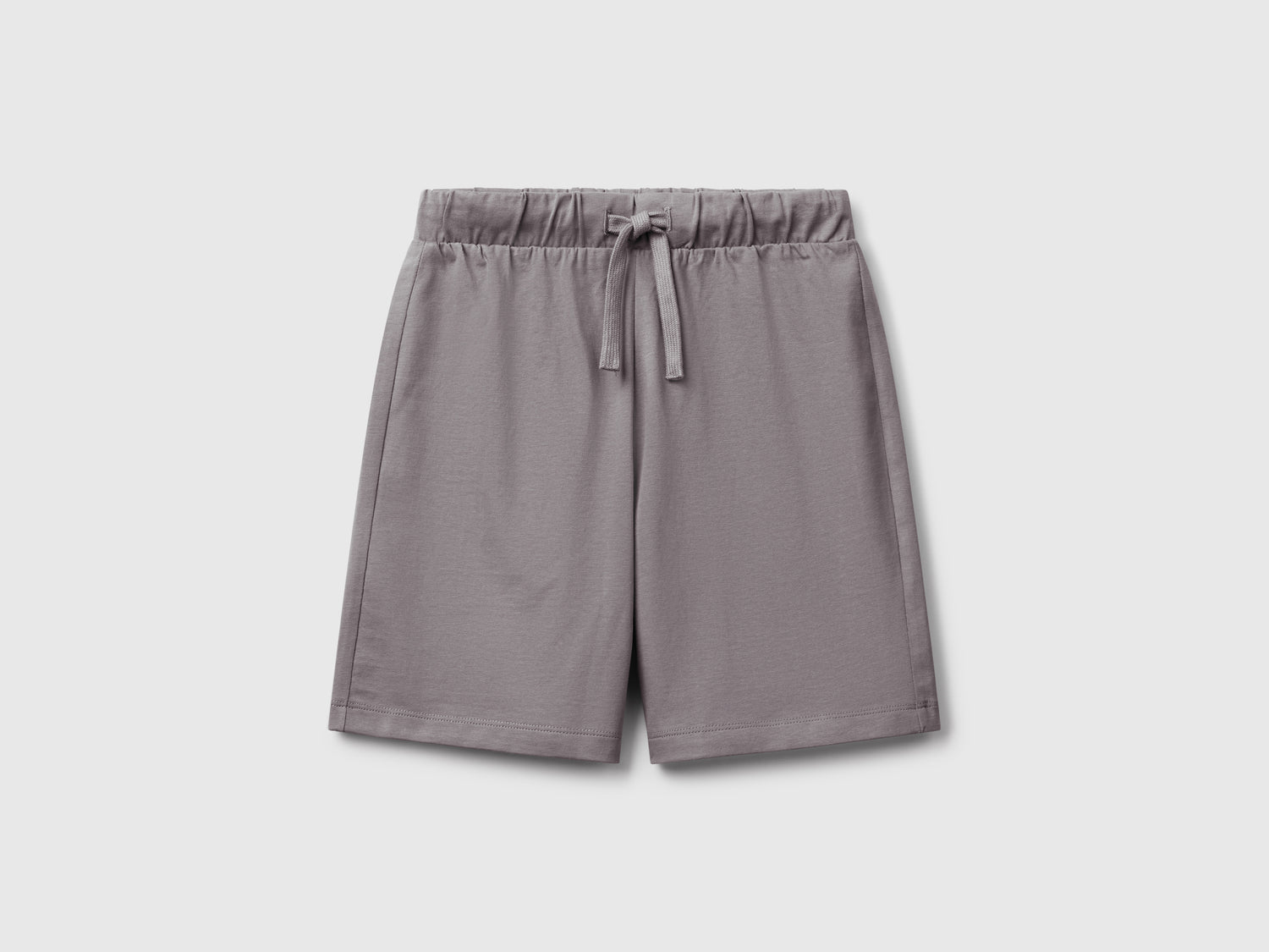 Bermuda in 100% cotone da bambino grigio | Benetton Outlet