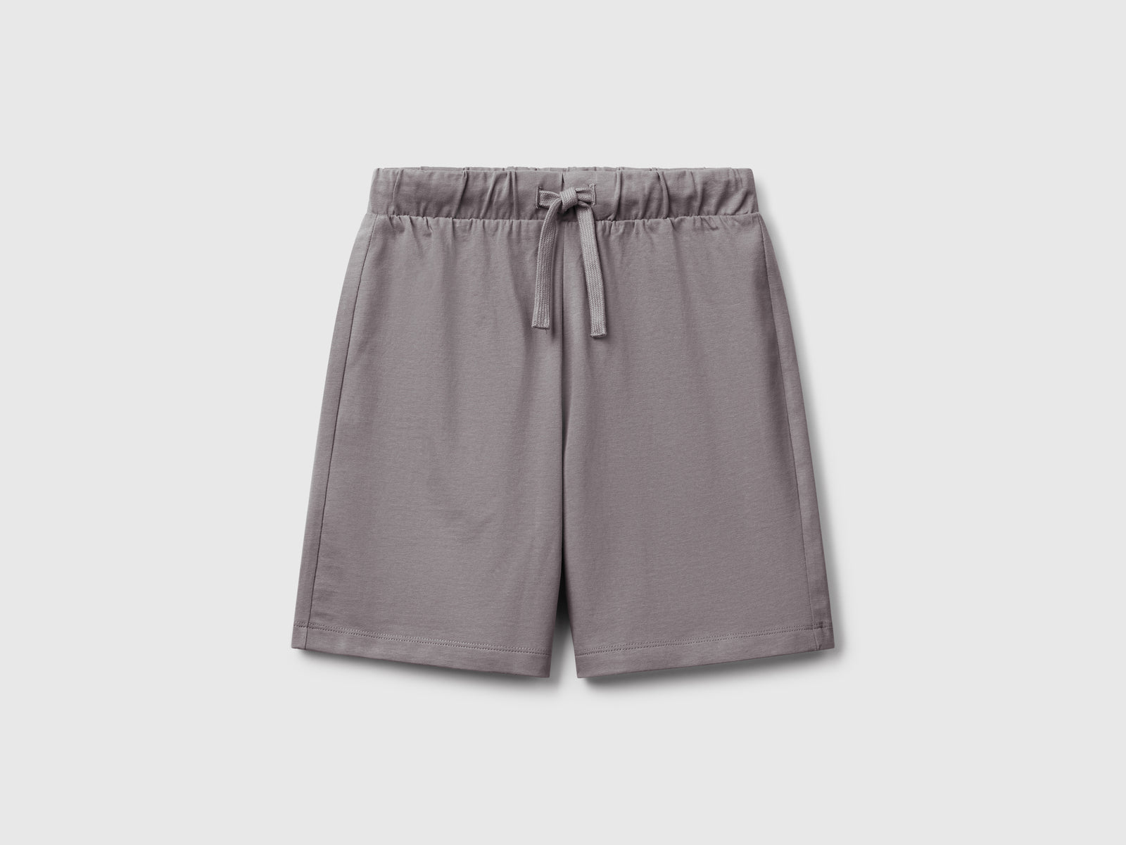 Bermuda in 100% cotone da bambino grigio | Benetton Outlet