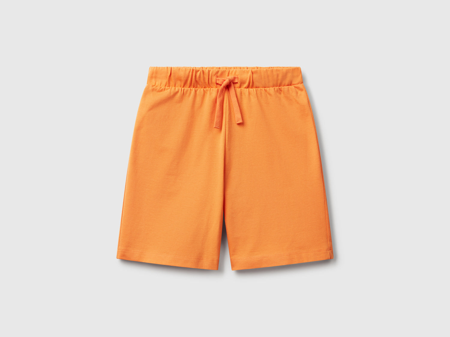 Bermuda in 100% cotone da bambino arancione | Benetton Outlet