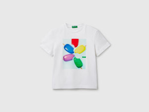 T-shirt con stampa gelato