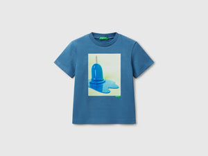 T-shirt con stampa gelato
