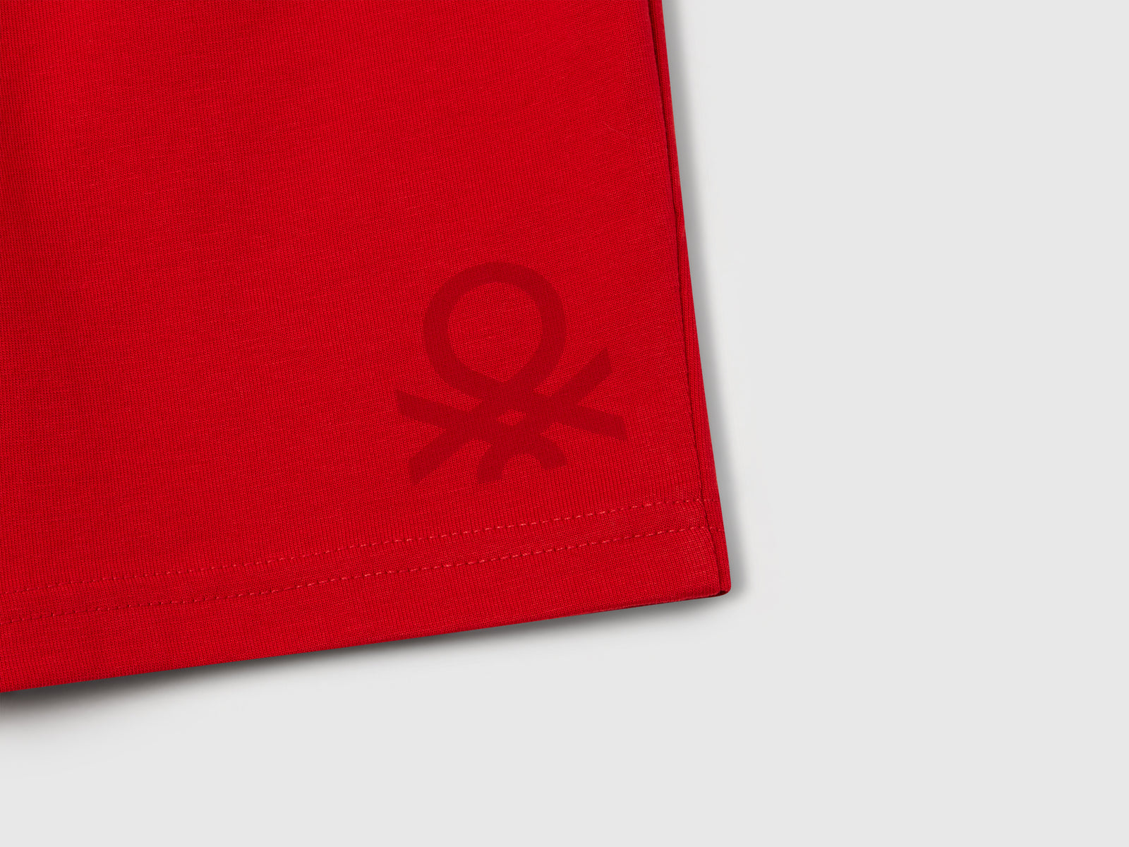 Bermuda regular fit da bimbo rosso 3 | Benetton Outlet