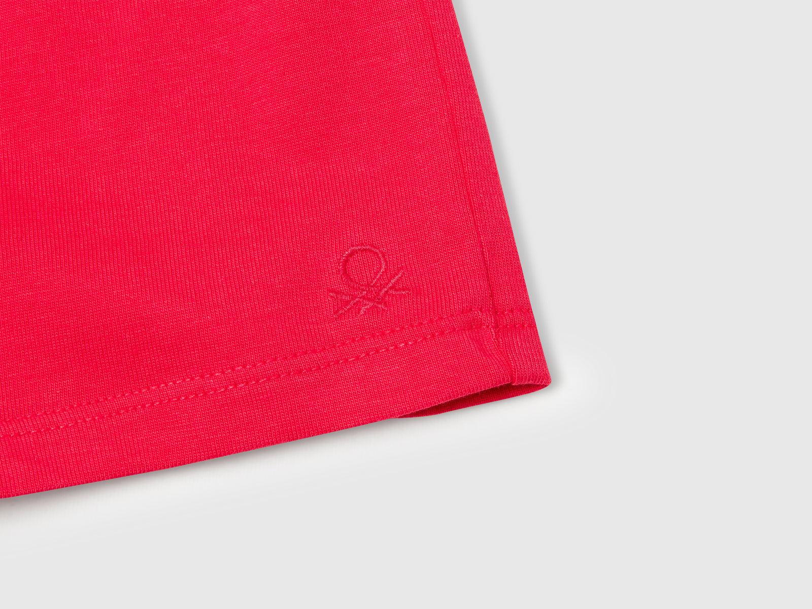Shorts con coulisse da bimba fucsia 3 | Benetton Outlet
