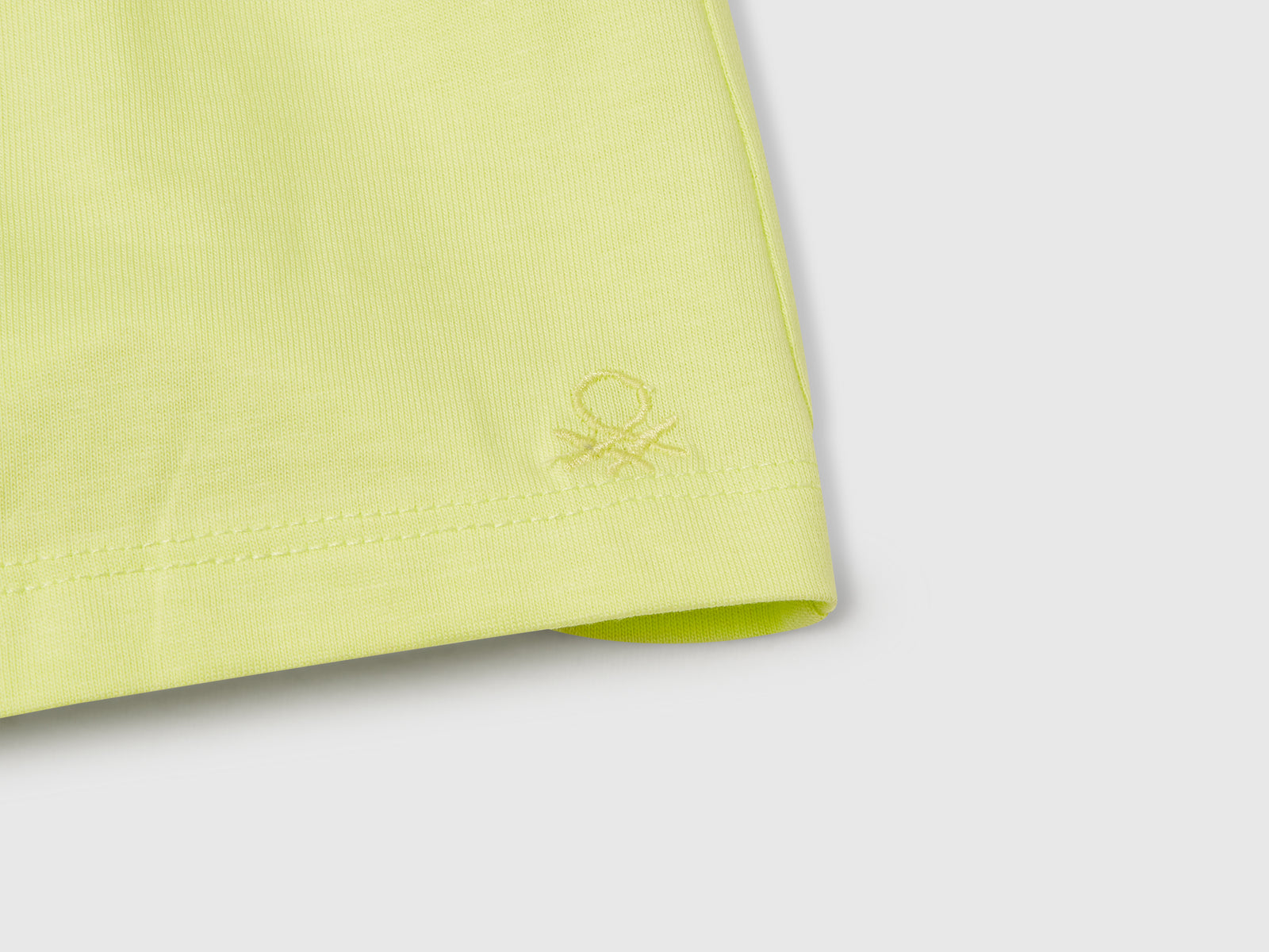 Shorts con coulisse da bimba giallo 3 | Benetton Outlet