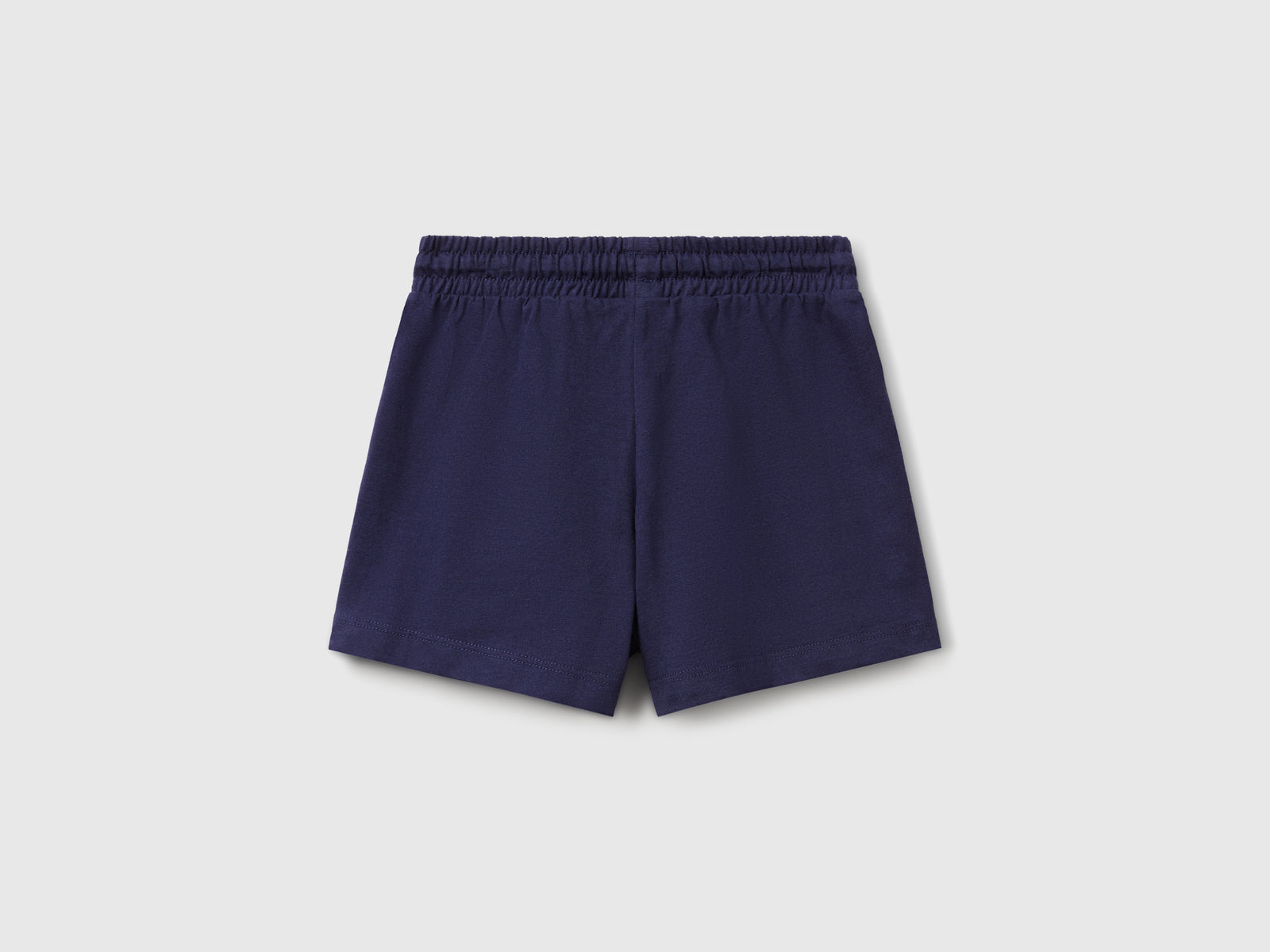 Shorts con coulisse da bimba blu scuro 2 | Benetton Outlet