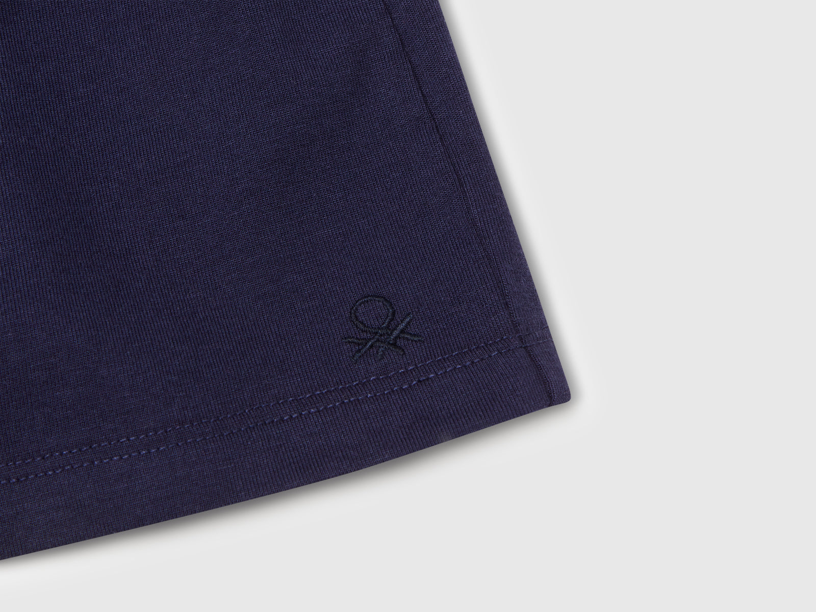 Shorts con coulisse da bimba blu scuro 3 | Benetton Outlet