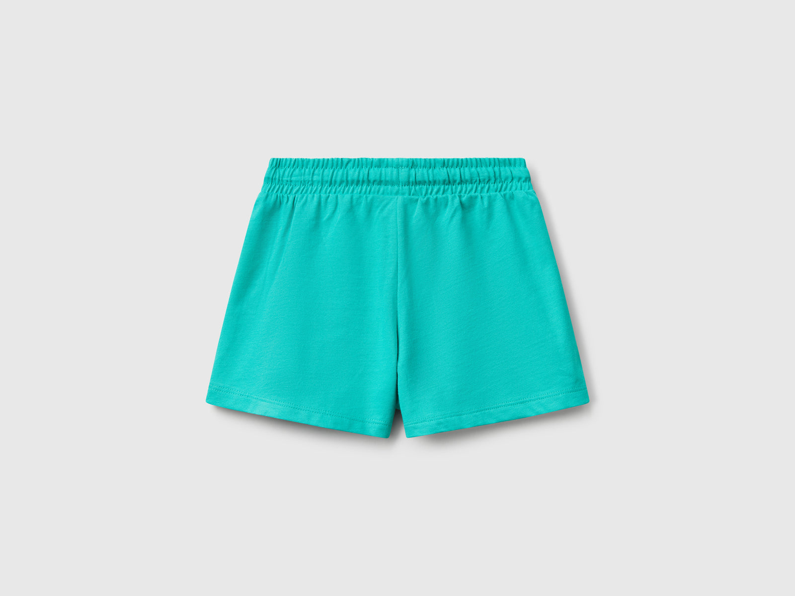 Shorts con coulisse da bimba celeste fluo 2 | Benetton Outlet