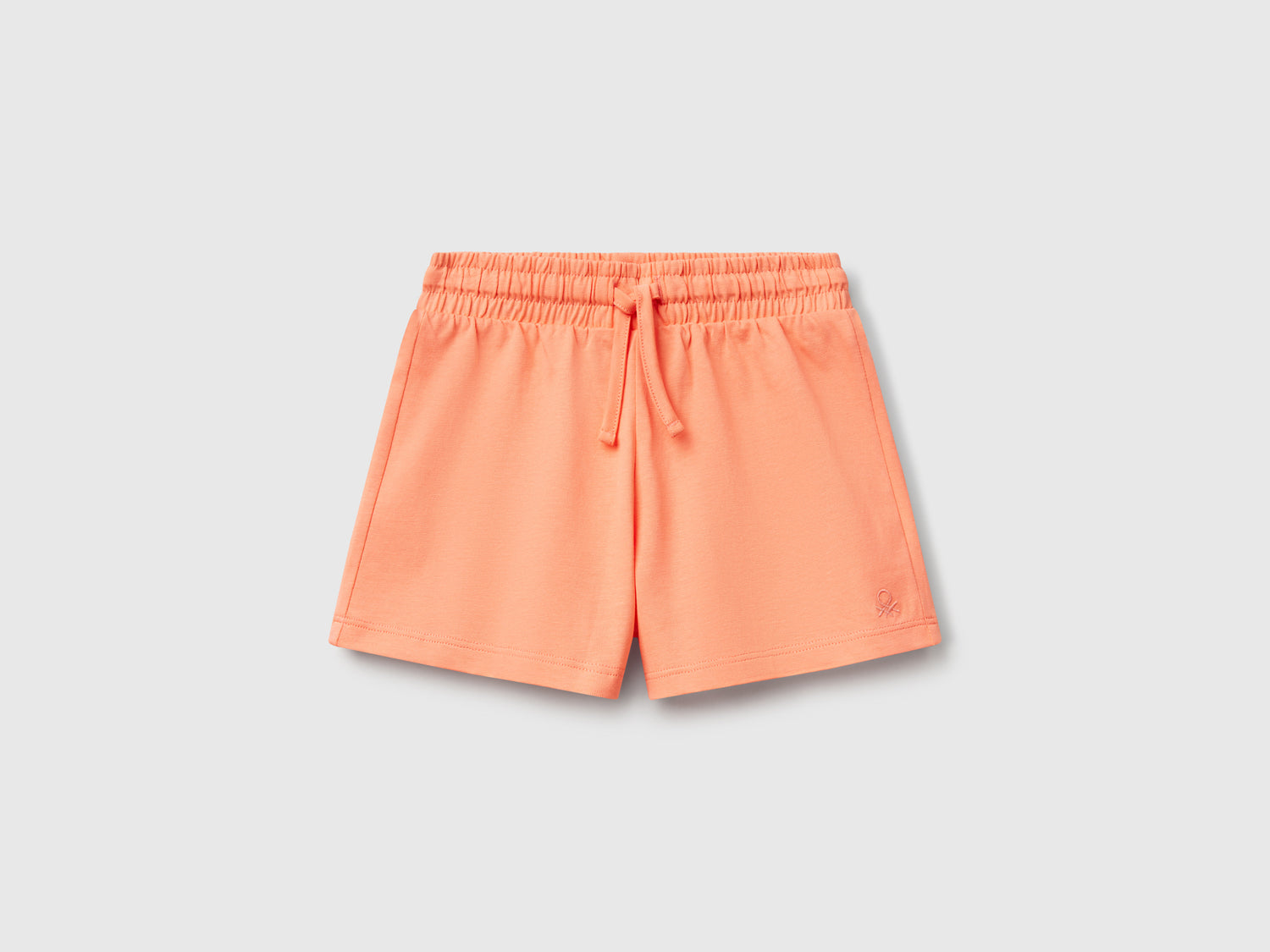 Shorts con coulisse da bimba pesca | Benetton Outlet