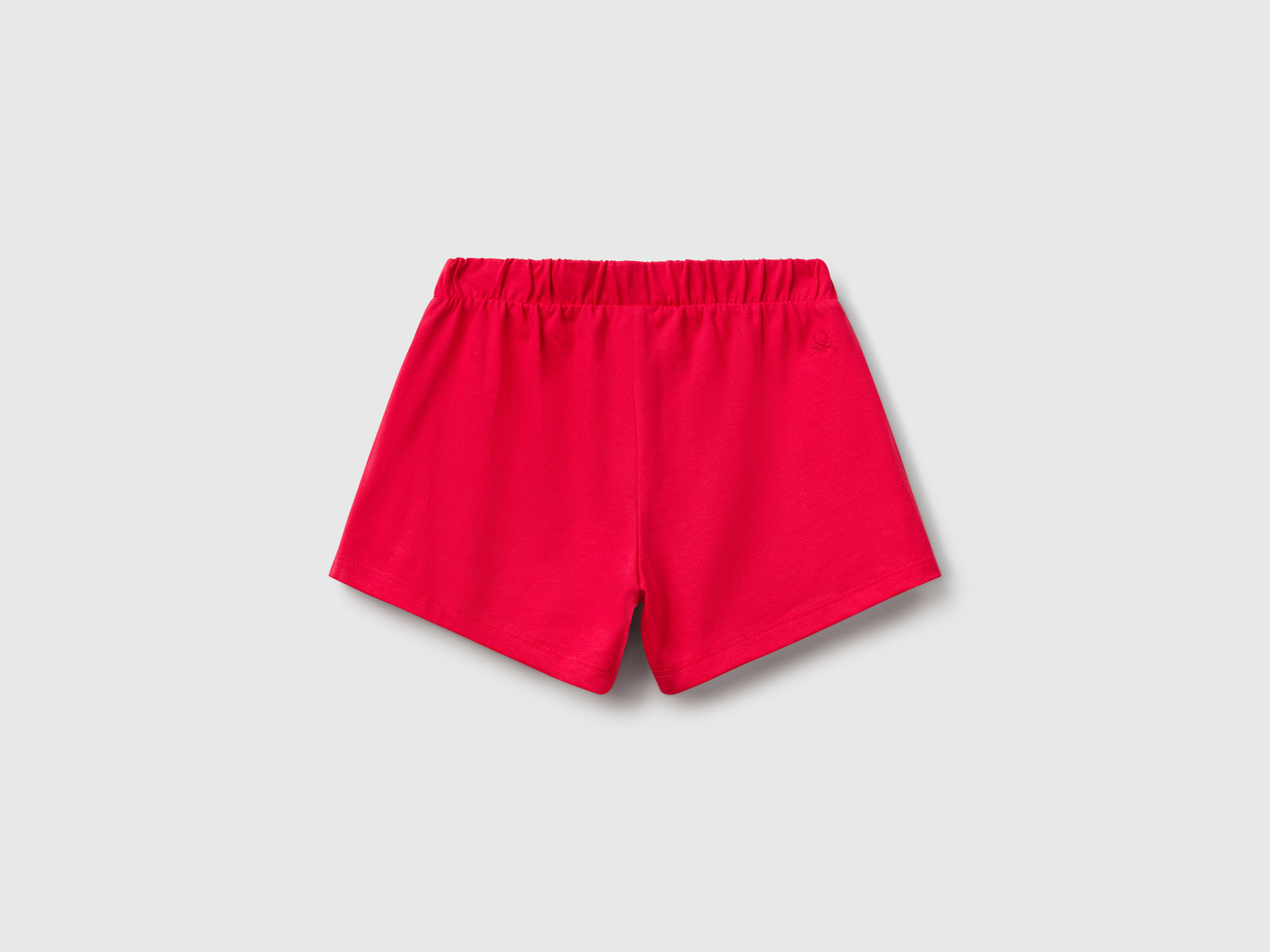 Gonna pantalone in puro cotone da bimba fucsia 2 | Benetton Outlet