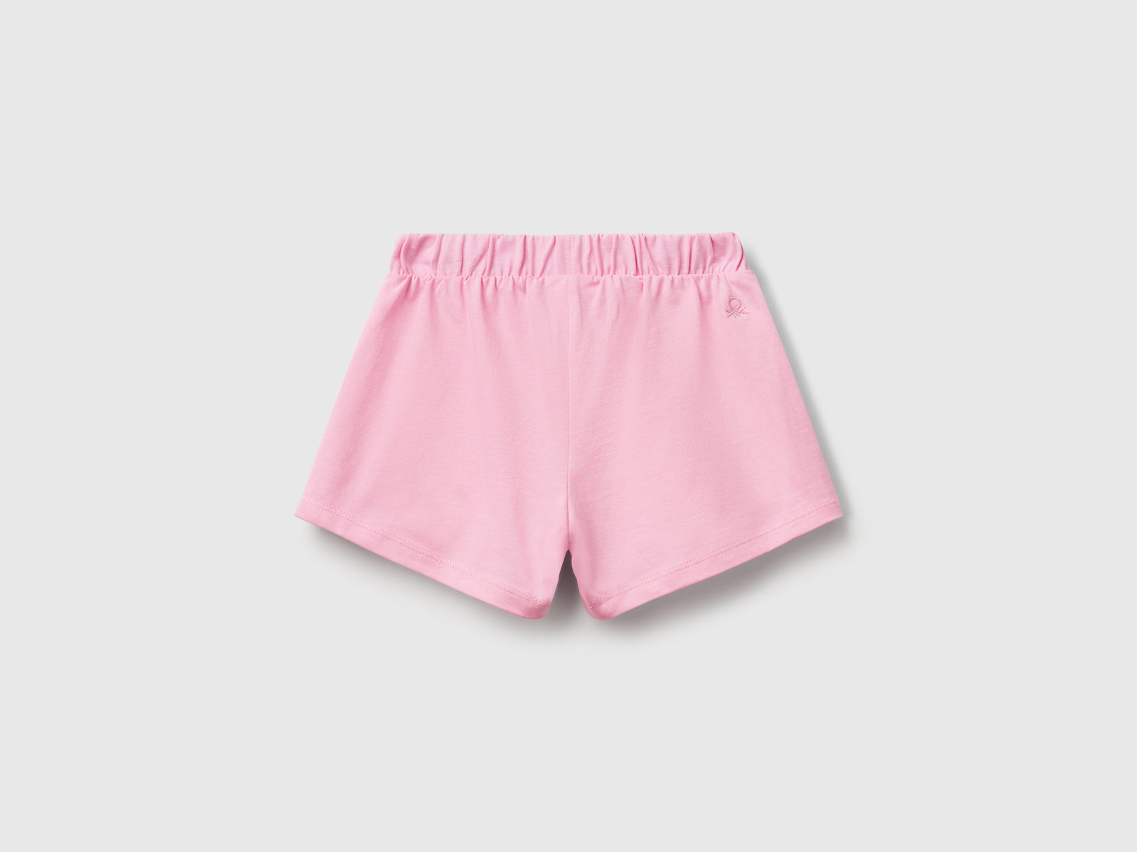 Gonna pantalone in puro cotone da bimba rosa 2 | Benetton Outlet