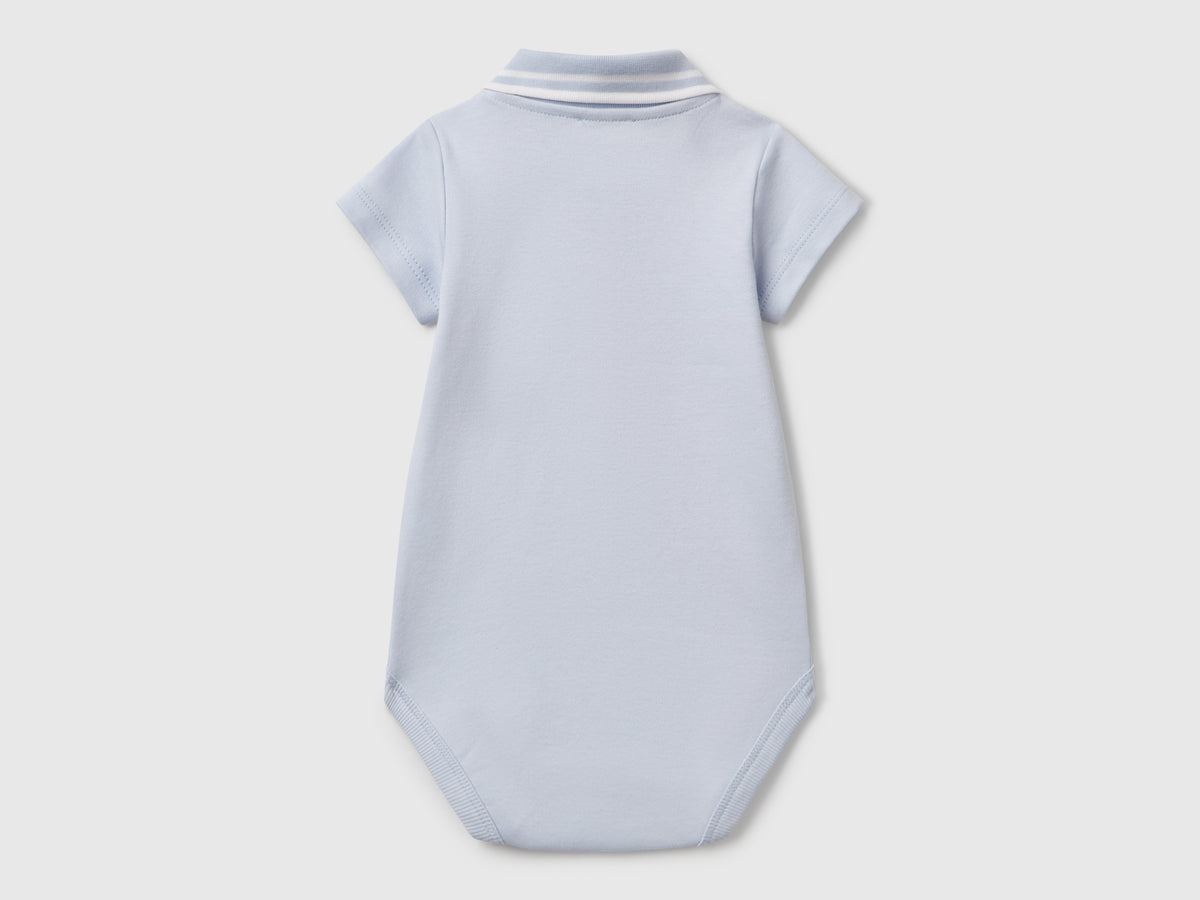 Body a polo in cotone