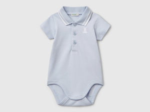 Body a polo in cotone