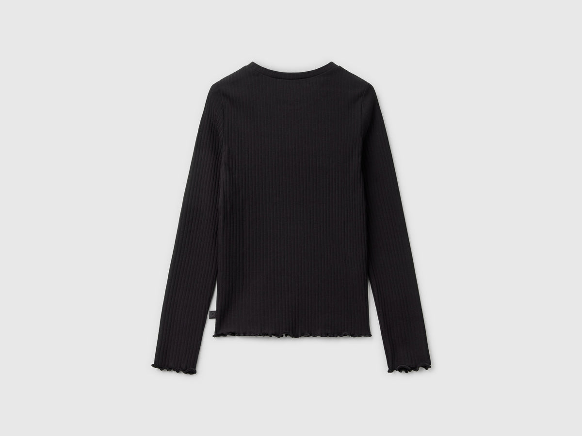 Maglietta slim fit in cotone stretch