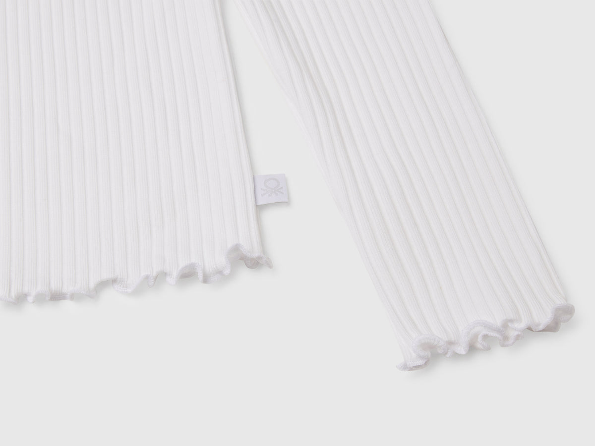 Maglietta slim fit in cotone stretch