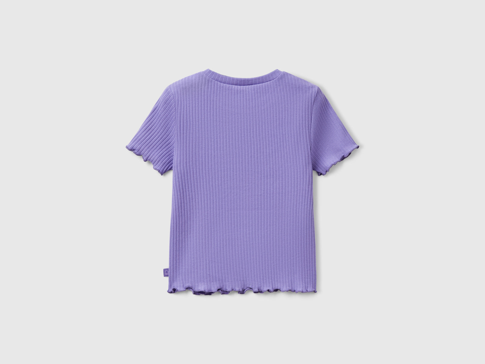 T-shirt a manica corta da bambina pervinca 2 | Benetton Outlet