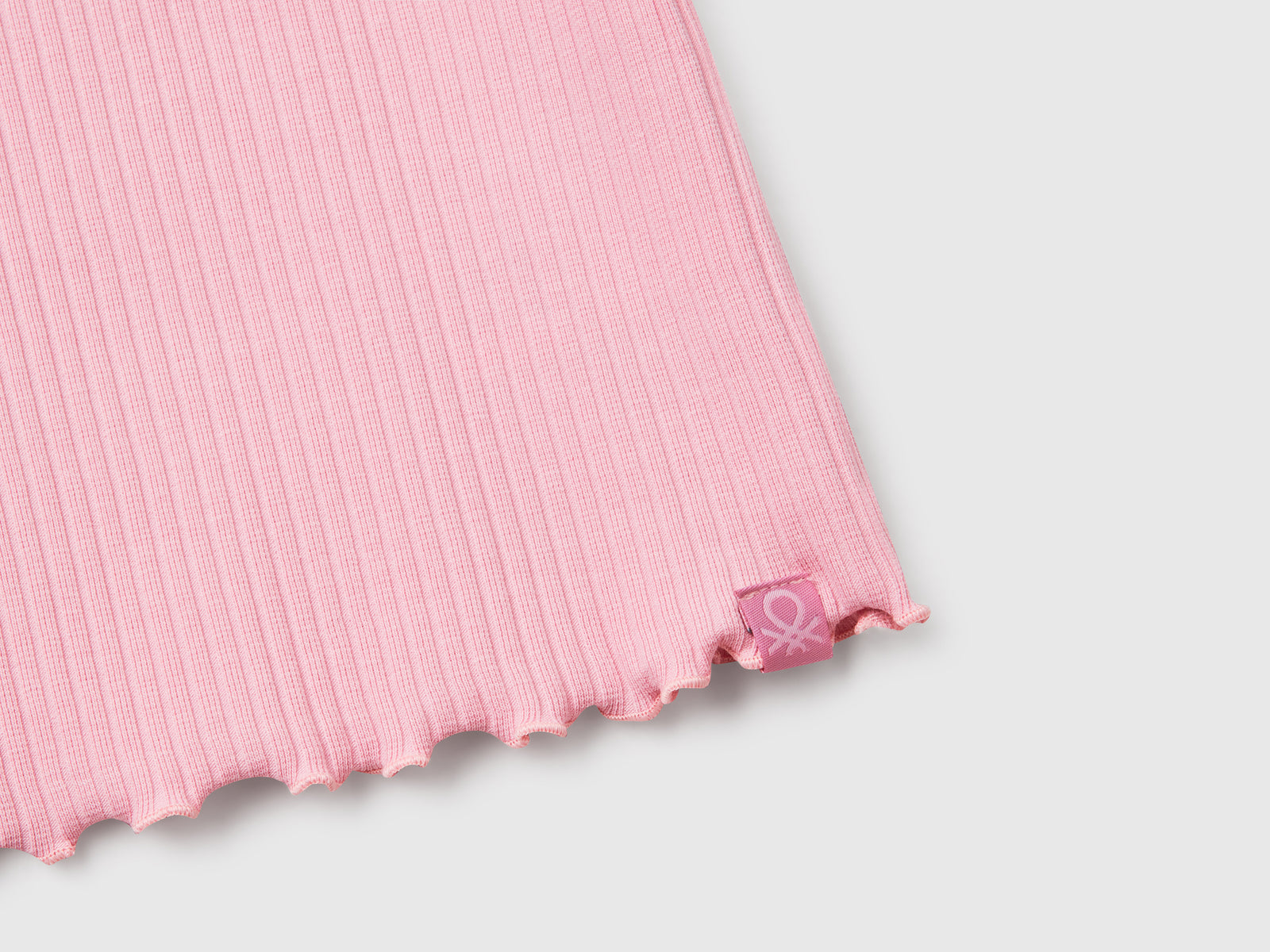 T-shirt a manica corta da bimba rosa 3 | Benetton Outlet
