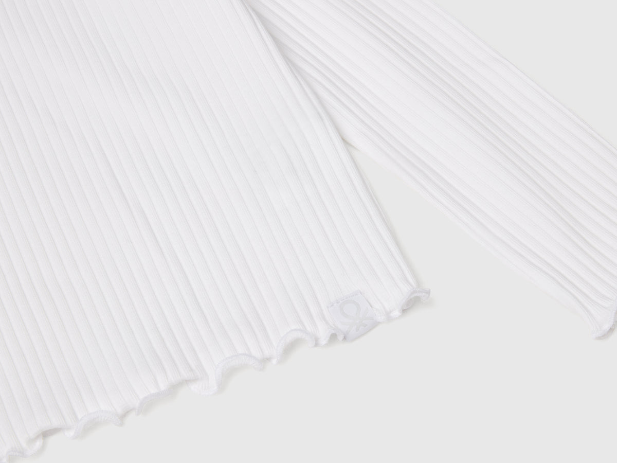 Maglietta slim fit in cotone stretch